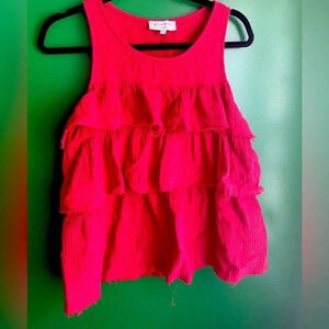 CLEARANCE! Hayden Los Angeles Sleeveless‎ Top Size L Large EUC Boutique Tank